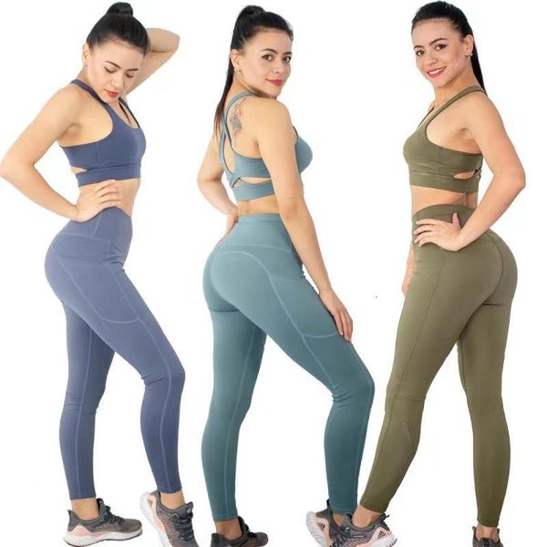 luxury women's tracksuits yoga cloth sports suit quick drying female peach hip yoga pants fitns vt set, Gray
luxury women's tracksuits yoga cloth sports suit quick drying female peach hip yoga pants fitns vt set, Gray