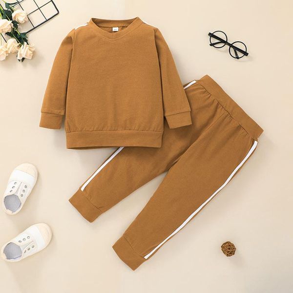 clothing sets kids boys casual outfits est arrival toddler long sleeve v-neck t-shirts sweatshirt+trousers suits for 18m-6t, White
clothing sets kids boys casual outfits est arrival toddler long sleeve v-neck t-shirts sweatshirt+trousers suits for 18m-6t, White