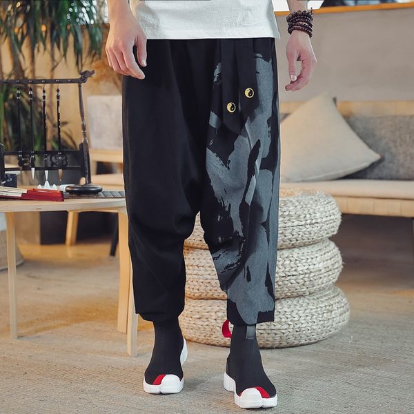 japanese harajuku style wide leg harem pants men chinese homme loose trousers samurai haori bottoms chinese pants man 10635, Red
japanese harajuku style wide leg harem pants men chinese homme loose trousers samurai haori bottoms chinese pants man 10635, Red