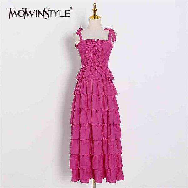 casual summer dress women square collar sleeveless spaghetti strap high waist patchwork ruffles bow dresses female 210520, Black;gray
casual summer dress women square collar sleeveless spaghetti strap high waist patchwork ruffles bow dresses female 210520, Black;gray