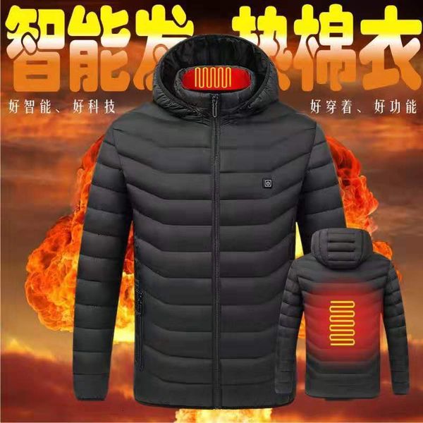 coat self-adjusting warm temperature snow mountain suit couple intelligent heating cotton padded jacket rechargeable warm mountaineering fis, Black
coat self-adjusting warm temperature snow mountain suit couple intelligent heating cotton padded jacket rechargeable warm mountaineering fis, Black