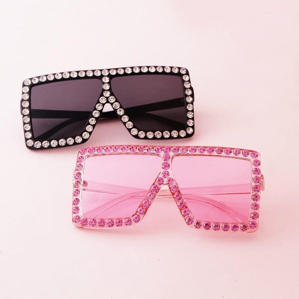 sunglasses luxury imitation diamond square women vintage large frame brand sun glasses for female, White;black
sunglasses luxury imitation diamond square women vintage large frame brand sun glasses for female, White;black