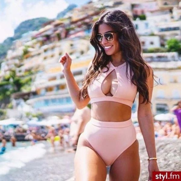 swimming lace up neck beach digging breast burst show chest two piece split swimsuit bikini, Black;white
swimming lace up neck beach digging breast burst show chest two piece split swimsuit bikini, Black;white