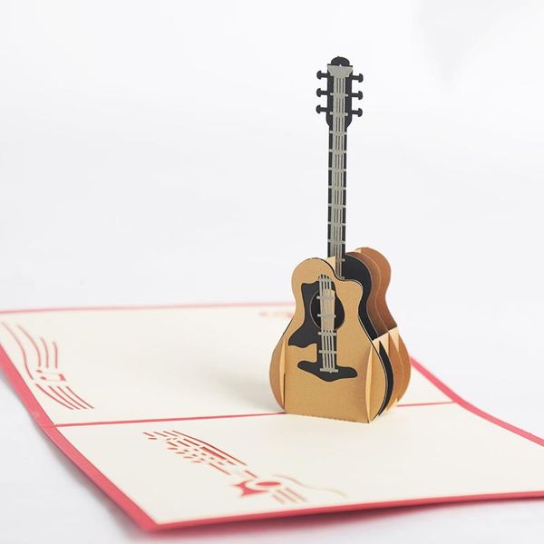 greeting cards product's year card 3d creative birthday blessing thanksgiving thank you fixed guitar gift
greeting cards product's year card 3d creative birthday blessing thanksgiving thank you fixed guitar gift