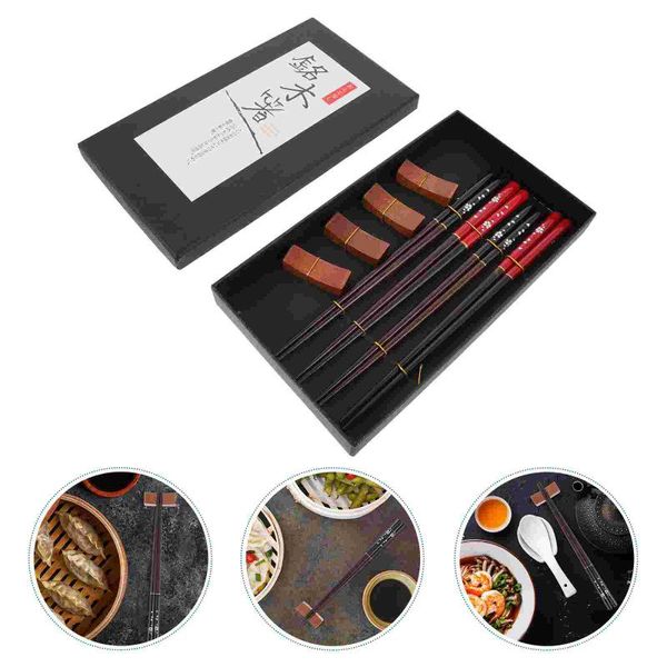 chopsticks 1 set portable wooden cutlery japanese style gift with rests
chopsticks 1 set portable wooden cutlery japanese style gift with rests