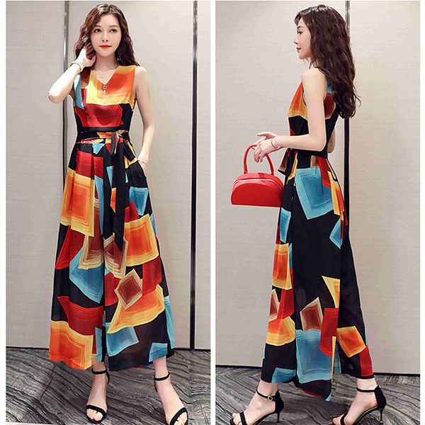 women's jumpsuits & rompers 2021 summer large size women playsuit fashion temperament color slim thin high waist loose v-neck jumpsuit, Black;white
women's jumpsuits & rompers 2021 summer large size women playsuit fashion temperament color slim thin high waist loose v-neck jumpsuit, Black;white