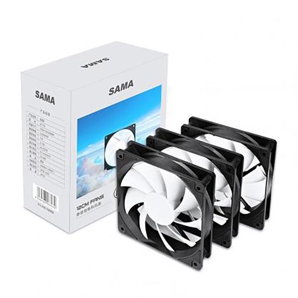 fans & coolings sama 3pin 1200rpm 120mm computer case fan silent 12cm cpu cooling quiet pc cooler 12v fix speed / no led
fans & coolings sama 3pin 1200rpm 120mm computer case fan silent 12cm cpu cooling quiet pc cooler 12v fix speed / no led
