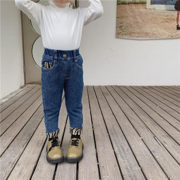jeans children's 2021 winter girls leopard print plush tight pants warm trouser for promotion 4-18, Blue
jeans children's 2021 winter girls leopard print plush tight pants warm trouser for promotion 4-18, Blue