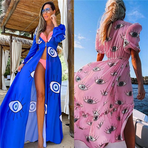 fashion devil eyes bikini blouse print long sleeved swimsuit draped soft comfortable bikini gauze skirt ladies solid color swimsuits
fashion devil eyes bikini blouse print long sleeved swimsuit draped soft comfortable bikini gauze skirt ladies solid color swimsuits