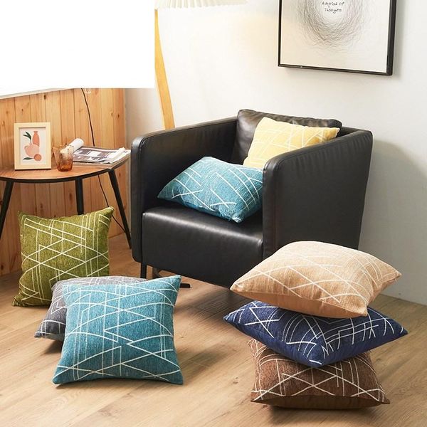 cushion/decorative pillow 45*45cm chenille jacquard geometric throw cushion cover home decoration sofa bed decor decorative pillowcase
cushion/decorative pillow 45*45cm chenille jacquard geometric throw cushion cover home decoration sofa bed decor decorative pillowcase