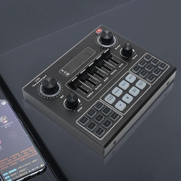 sound cards v9 universal bluetooth studio metal live card for phone computer entertainment english home audio broadcast headset
sound cards v9 universal bluetooth studio metal live card for phone computer entertainment english home audio broadcast headset
