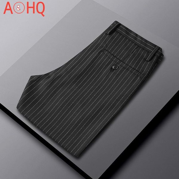 men's pants man casual plaid regular fit stretch fitness business gray black korea style formal men trousers 2021
men's pants man casual plaid regular fit stretch fitness business gray black korea style formal men trousers 2021