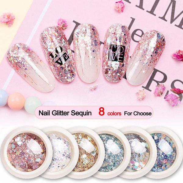 nail glitter 8 colors holographics shiny powder sequis laser sparkly art chrome pigment diy decoration, Silver;gold
nail glitter 8 colors holographics shiny powder sequis laser sparkly art chrome pigment diy decoration, Silver;gold
