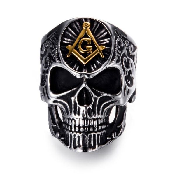 cluster rings hip hop mens alien skull titanium steel masonic asonry biker signet ring male rock jewelry drop, Golden;silver
cluster rings hip hop mens alien skull titanium steel masonic asonry biker signet ring male rock jewelry drop, Golden;silver