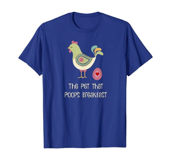 chicken gifts: chickens the pet that poops breakfast shirt, White;black
chicken gifts: chickens the pet that poops breakfast shirt, White;black