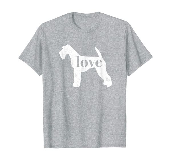 airedale terrier love - a vintage style graphic t-shirt, White;black
airedale terrier love - a vintage style graphic t-shirt, White;black