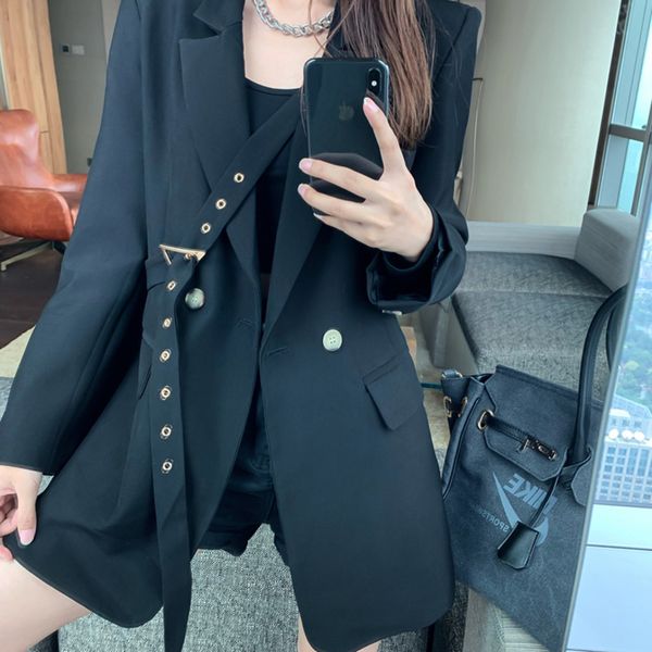 suit female fashion outerwear chic sleeve double blazer suits ladies of spring, White;black
suit female fashion outerwear chic sleeve double blazer suits ladies of spring, White;black