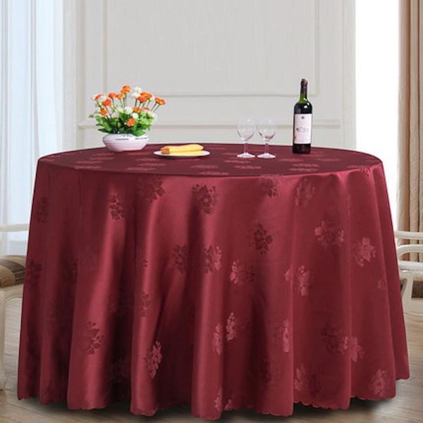 round tablecloth el wedding party banquet dinning table cover spread jacquard green white yellow purple burgundy cloth
round tablecloth el wedding party banquet dinning table cover spread jacquard green white yellow purple burgundy cloth