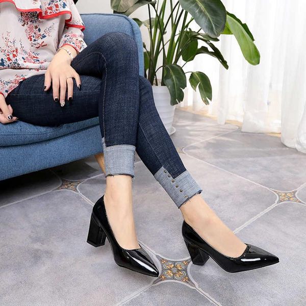 dress shoes womens pumps plus size 33-48 high heels woman stiletto female party office lady wedding square heel classic, Black
dress shoes womens pumps plus size 33-48 high heels woman stiletto female party office lady wedding square heel classic, Black