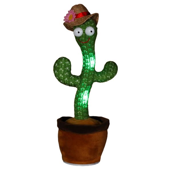 2021 new dancing cactus plush stuffed toys plushie shake toy with song dance early education gift toys for girls kids children
2021 new dancing cactus plush stuffed toys plushie shake toy with song dance early education gift toys for girls kids children