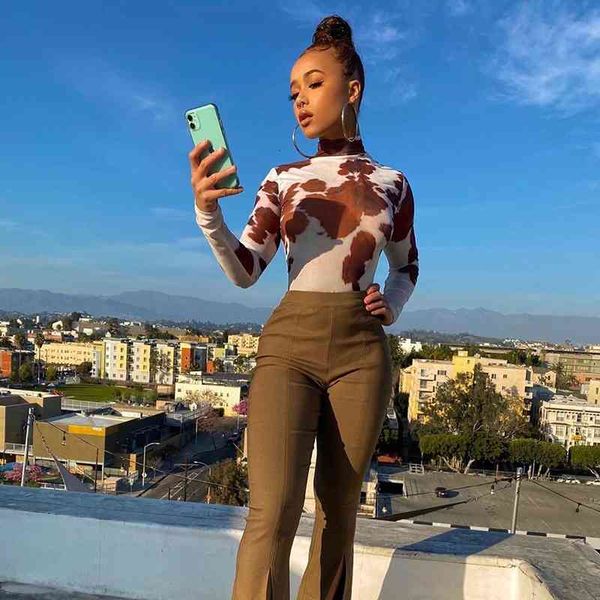 women's jumpsuits & rompers fashion mock neck print skinny bodysuits women spring streetwear long sleeve open crotch bodysuit muje, Black;white
women's jumpsuits & rompers fashion mock neck print skinny bodysuits women spring streetwear long sleeve open crotch bodysuit muje, Black;white