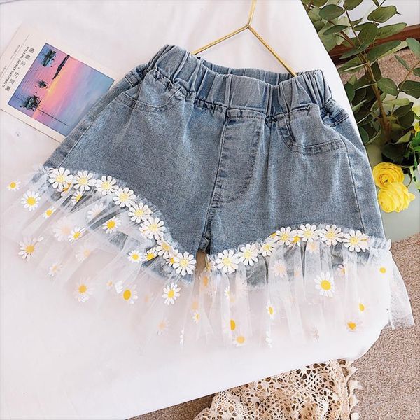 summer girls shorts baby mini jeans kids denim children bottoms streetwear embroidery floral mesh bottom 3 9 yrs, Black
summer girls shorts baby mini jeans kids denim children bottoms streetwear embroidery floral mesh bottom 3 9 yrs, Black