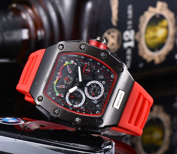 2021 luxury mens watch five stitches all dials work skull sports quartz hollow watches richard brand fashion rubber strap, Slivery;brown
2021 luxury mens watch five stitches all dials work skull sports quartz hollow watches richard brand fashion rubber strap, Slivery;brown
