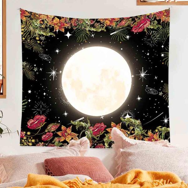 tapestries moonlit garden tapestry luxury butterfly moon phase flower wall hanging for bedroom decoration150 x 130cm
tapestries moonlit garden tapestry luxury butterfly moon phase flower wall hanging for bedroom decoration150 x 130cm