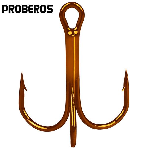 500pcs proberos fishing hook brown color fishhook overstriking antirust tackle 2#-10# high carbon steel treble hooks
500pcs proberos fishing hook brown color fishhook overstriking antirust tackle 2#-10# high carbon steel treble hooks