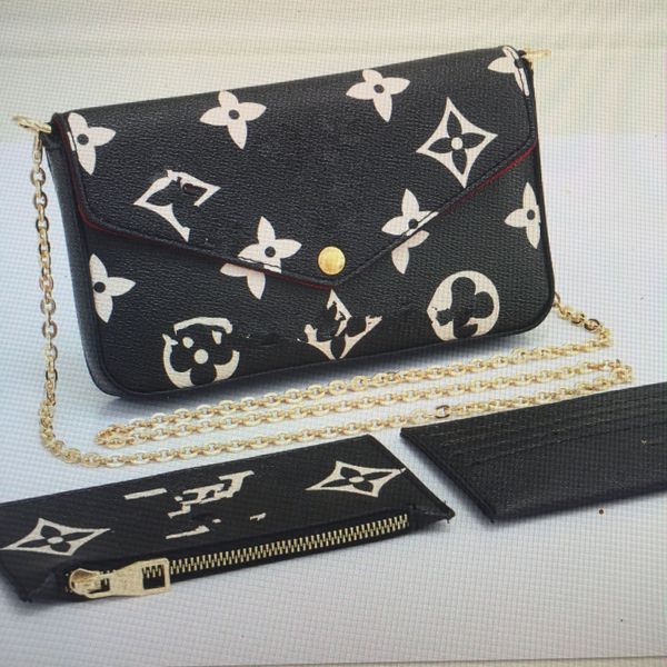 three in one luxury brand louisbags women designer bags 2021 crossbody handbag handbags wallet travel messenger bag louis's vutton', Red;black
three in one luxury brand louisbags women designer bags 2021 crossbody handbag handbags wallet travel messenger bag louis's vutton', Red;black