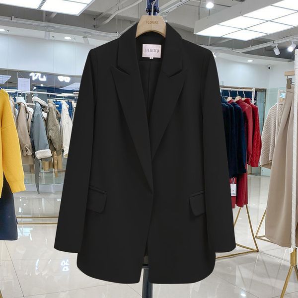 women's jackets korean autumn new elegant notched collar causal suit jacket women blazers femme belt slim waist blazer coat hikc, Black;brown
women's jackets korean autumn new elegant notched collar causal suit jacket women blazers femme belt slim waist blazer coat hikc, Black;brown