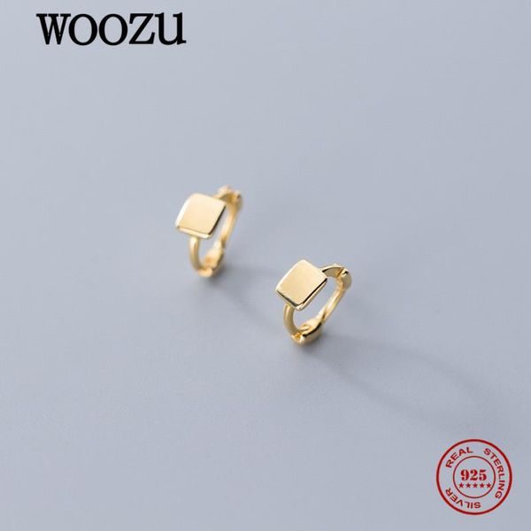 hoop & huggie woozu real 925 sterling silver mini square ear buckle for women party kid bohemian hip hop earring jewelry gift accessories, Golden;silver
hoop & huggie woozu real 925 sterling silver mini square ear buckle for women party kid bohemian hip hop earring jewelry gift accessories, Golden;silver