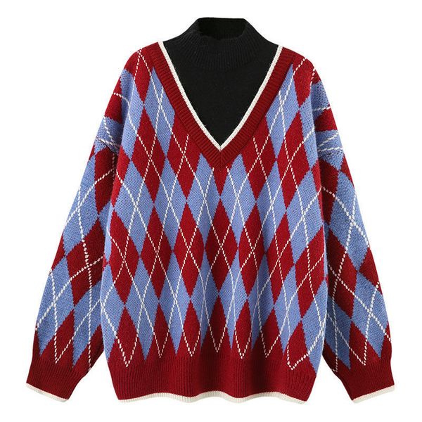 women's sweaters ebaihui pull femme korean winter women knitted pullovers shredded two fake loose pieces collar high sweater djm2, White;black
women's sweaters ebaihui pull femme korean winter women knitted pullovers shredded two fake loose pieces collar high sweater djm2, White;black