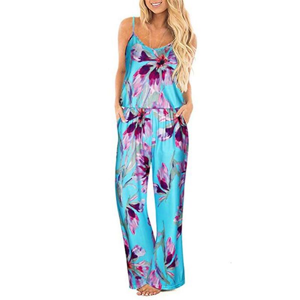 women's jumpsuits & rompers clothes 2021 women summer strap o neck print waistband lace-up long pants drop, Black;white
women's jumpsuits & rompers clothes 2021 women summer strap o neck print waistband lace-up long pants drop, Black;white
