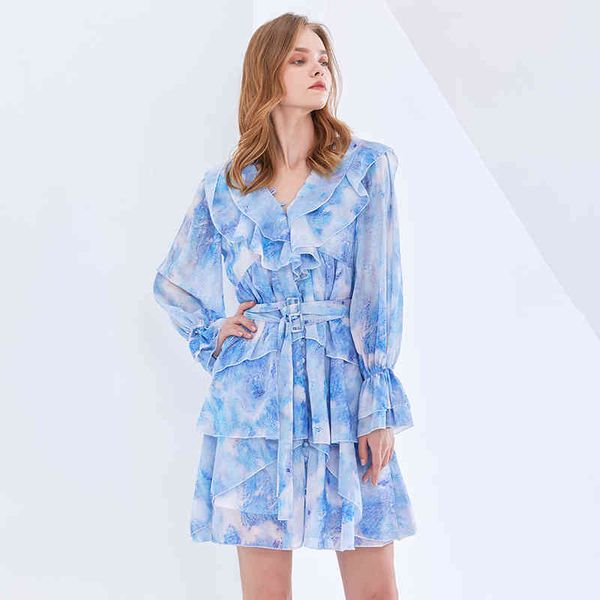 dresses sweet print spring for women v neck long sleeve high waist sashes patchwork ruffle es female fashion, Black;gray
dresses sweet print spring for women v neck long sleeve high waist sashes patchwork ruffle es female fashion, Black;gray
