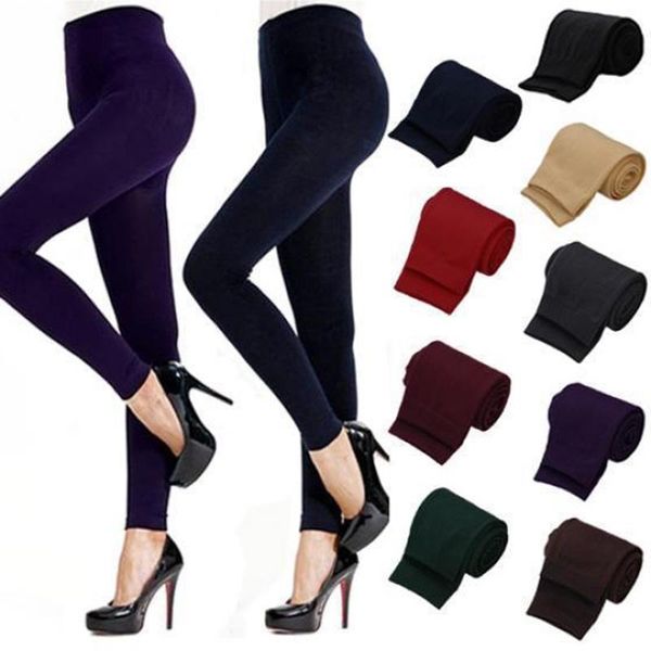 women's leggings autumn winter fashion plus thick cashmere warm skinny women ankle-length elastic slim size, Black
women's leggings autumn winter fashion plus thick cashmere warm skinny women ankle-length elastic slim size, Black