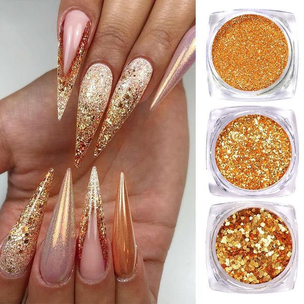 8pcs/set blue red colorful nail glitters set holographics powder flake art sequins diy decoration1, Silver;gold
8pcs/set blue red colorful nail glitters set holographics powder flake art sequins diy decoration1, Silver;gold