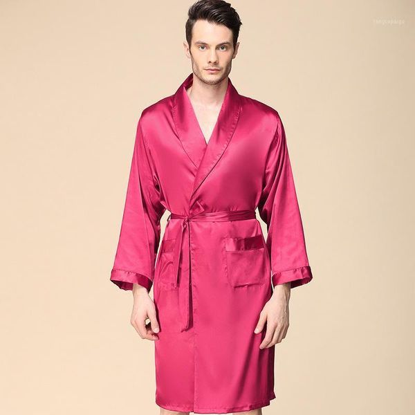 men's sleepwear spring chinese men silk rayon robe cardigan casual wedding man v-neck kimono yukata bath gown plus size 5xl, Black;brown
men's sleepwear spring chinese men silk rayon robe cardigan casual wedding man v-neck kimono yukata bath gown plus size 5xl, Black;brown