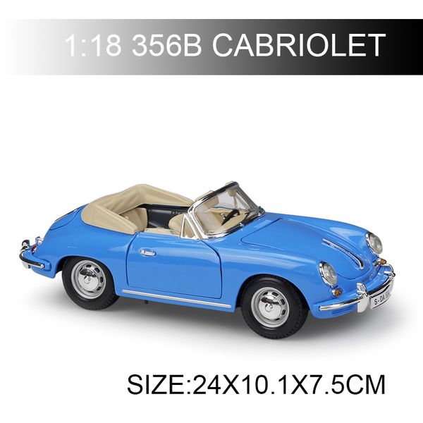 118 porsches 356b cabriolet blue cars 118 alloy old school classic car metal vehicle collectible model diecast toys for gift
118 porsches 356b cabriolet blue cars 118 alloy old school classic car metal vehicle collectible model diecast toys for gift