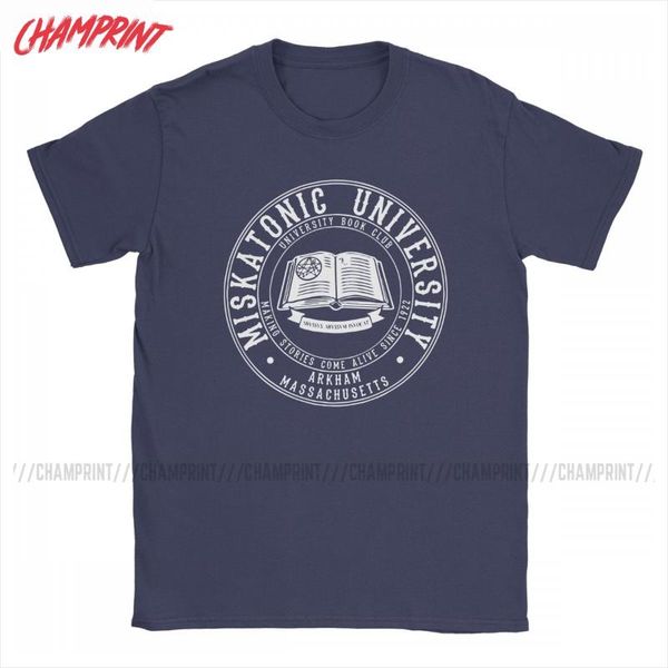 men's t-shirts t-shirt miskatonic university book club awesome cotton tees short sleeve cthulhu lovecraft t shirt o neck clothing adult, White;black
men's t-shirts t-shirt miskatonic university book club awesome cotton tees short sleeve cthulhu lovecraft t shirt o neck clothing adult, White;black
