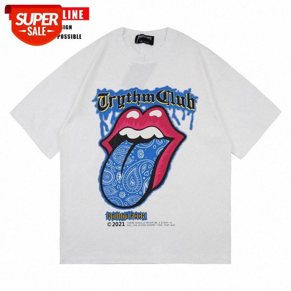 streetwear men trendy brand hip-hop cashew flower short-sleeved t-shirt for and women couples oversize trend vibe wind half-sleeved te #bt5s, White;black
streetwear men trendy brand hip-hop cashew flower short-sleeved t-shirt for and women couples oversize trend vibe wind half-sleeved te #bt5s, White;black