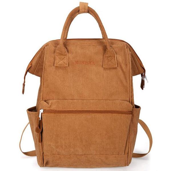 duffel bags corduroy solid color backpack sen simple wild college student bag leisure travel khaki
duffel bags corduroy solid color backpack sen simple wild college student bag leisure travel khaki