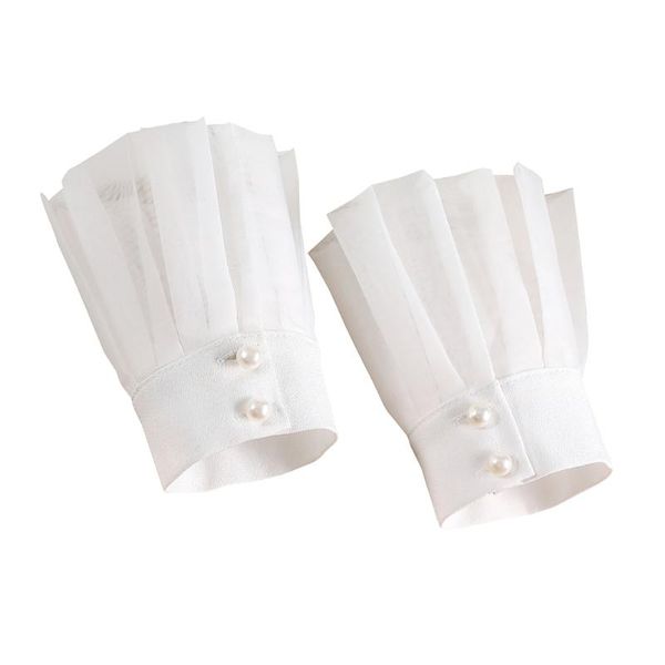 charm bracelets 1 pair chic fake sleeve cuffs unique wrist clothes decorated accessories, Golden;silver
charm bracelets 1 pair chic fake sleeve cuffs unique wrist clothes decorated accessories, Golden;silver