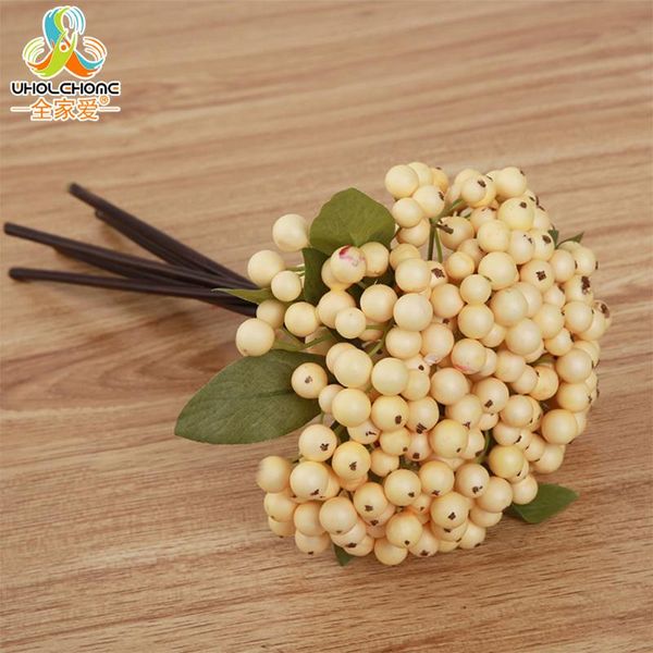 5pcs/set mini artificial flowers for home decoration silk cherry decorative flower berries fake bouquet wedding & wreaths
5pcs/set mini artificial flowers for home decoration silk cherry decorative flower berries fake bouquet wedding & wreaths