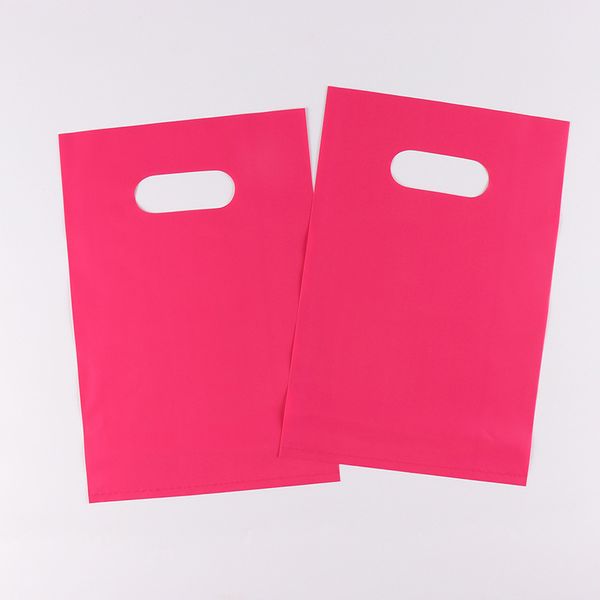 100pcs/pack d2w bio degradable die cut bag plastic packaging with handle reusable small glossy pink flat merchandise tote bags
100pcs/pack d2w bio degradable die cut bag plastic packaging with handle reusable small glossy pink flat merchandise tote bags