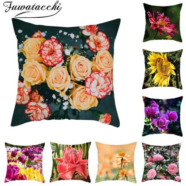 cushion/decorative pillow fuwatacchi sunflower rose cushion cover carnation flowers for home sofa chair car decorative pillows 45*45cm
cushion/decorative pillow fuwatacchi sunflower rose cushion cover carnation flowers for home sofa chair car decorative pillows 45*45cm