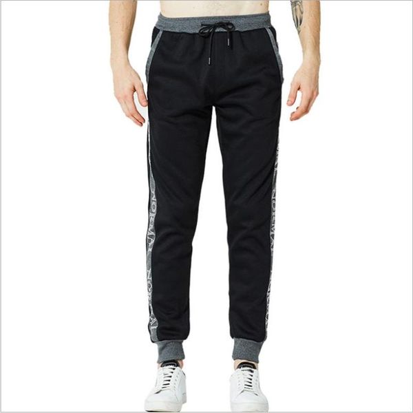 casual sports trousers man letters printing drawstring pants male fashion college style men's, Black
casual sports trousers man letters printing drawstring pants male fashion college style men's, Black