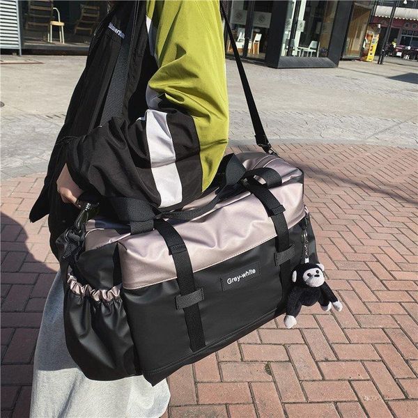 duffel bags panelled patchwork waterproof oxford travel bag for women men large capacity tote street shopping leisure shoulder handbags
duffel bags panelled patchwork waterproof oxford travel bag for women men large capacity tote street shopping leisure shoulder handbags