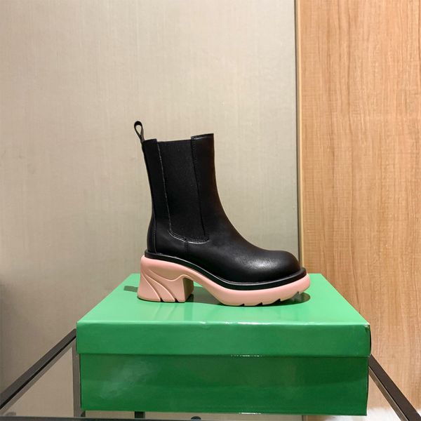trend pink sole boot fashion luxury tire leathaer booties women platform chunky shoes lady knight high-boot designer size 35-40, Black
trend pink sole boot fashion luxury tire leathaer booties women platform chunky shoes lady knight high-boot designer size 35-40, Black