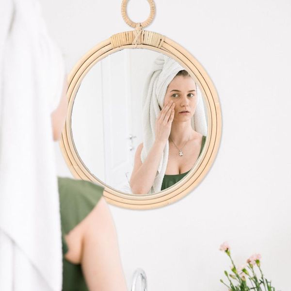 rattan mirror wall hanging makeup pographic dressing woven ornamental for home dorm door mirrors
rattan mirror wall hanging makeup pographic dressing woven ornamental for home dorm door mirrors